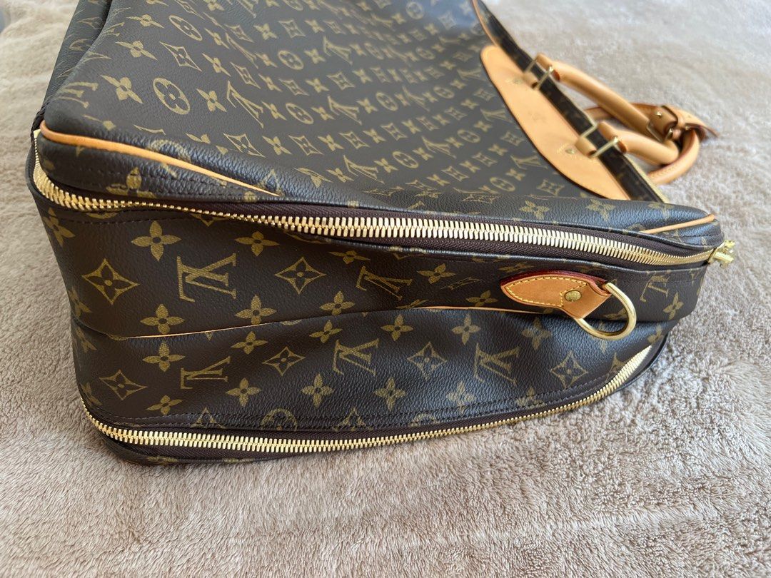 Louis Vuitton Monogram Alize 2 Poches Luggage Carry On Shoulder Bag Vintage