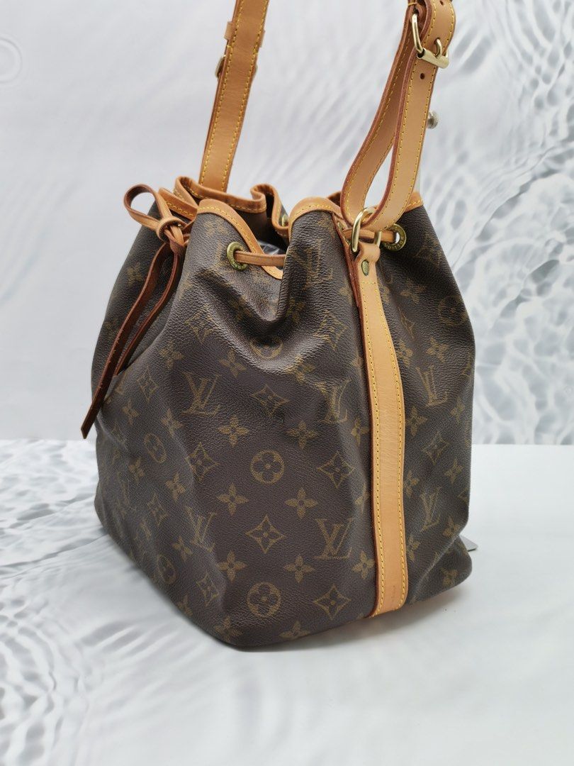 Louis Vuitton Petit Noe Monogram Canvas GHW