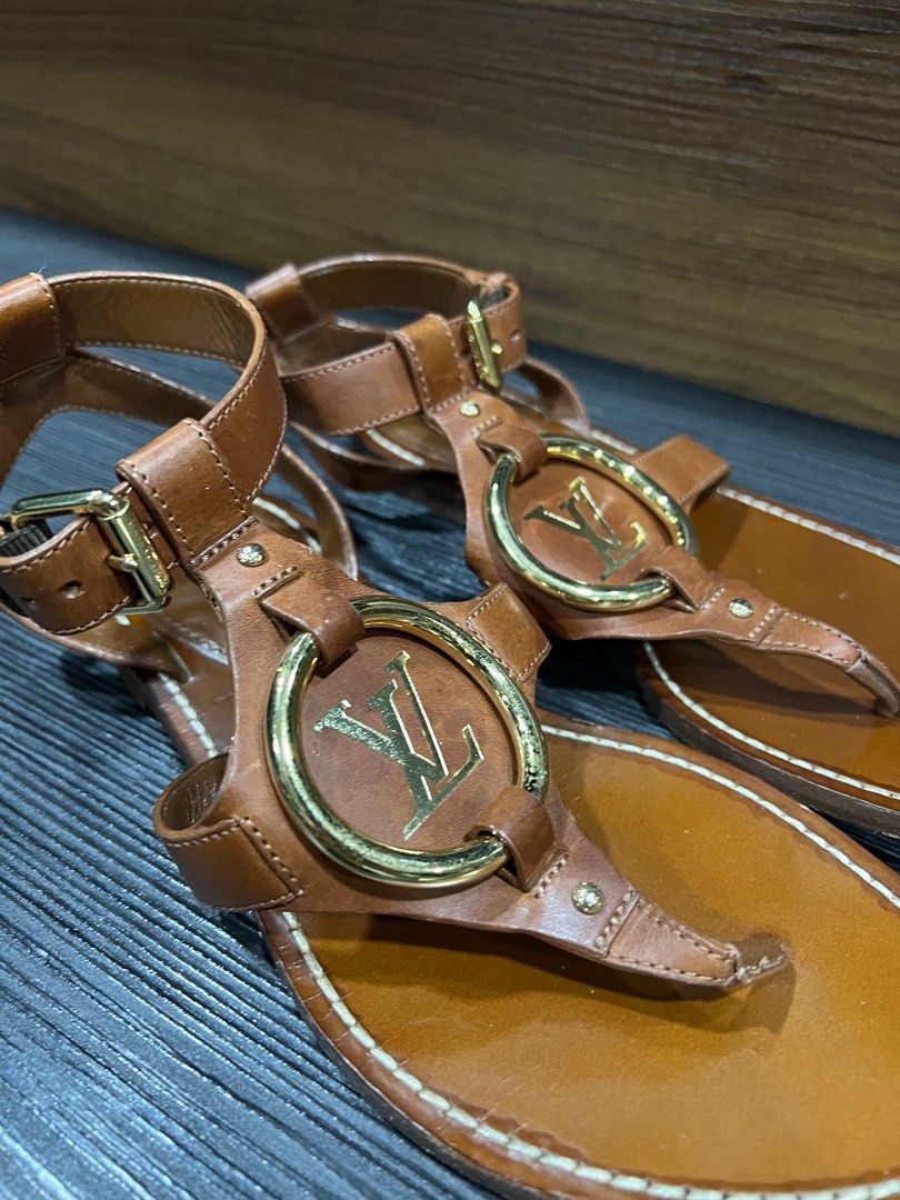 vuitton monogram sandals