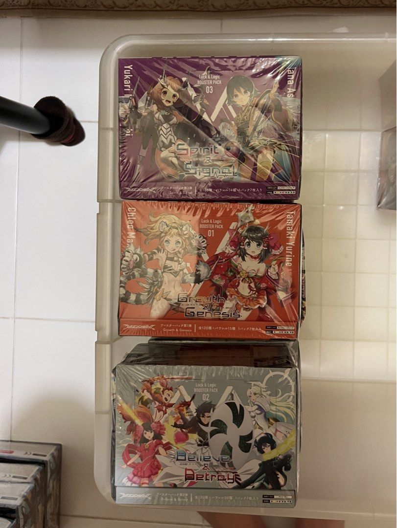 Luck & Logic Booster Packs 1, 2, 3, Hobbies & Toys, Memorabilia &  Collectibles, Vintage Collectibles on Carousell