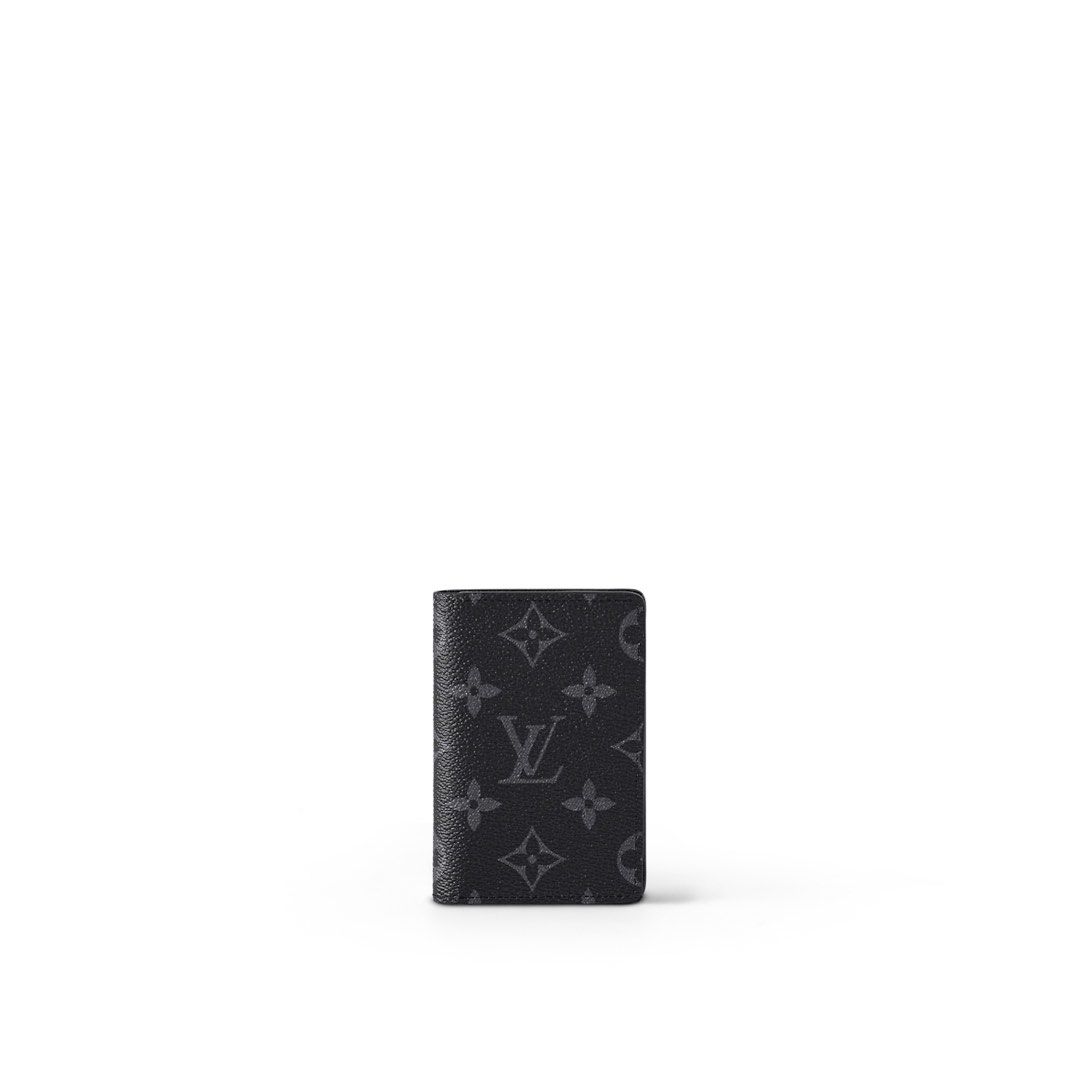 LV POCKET ORGANIZER Monogram Eclipse, Luxury, Bags & Wallets on Carousell