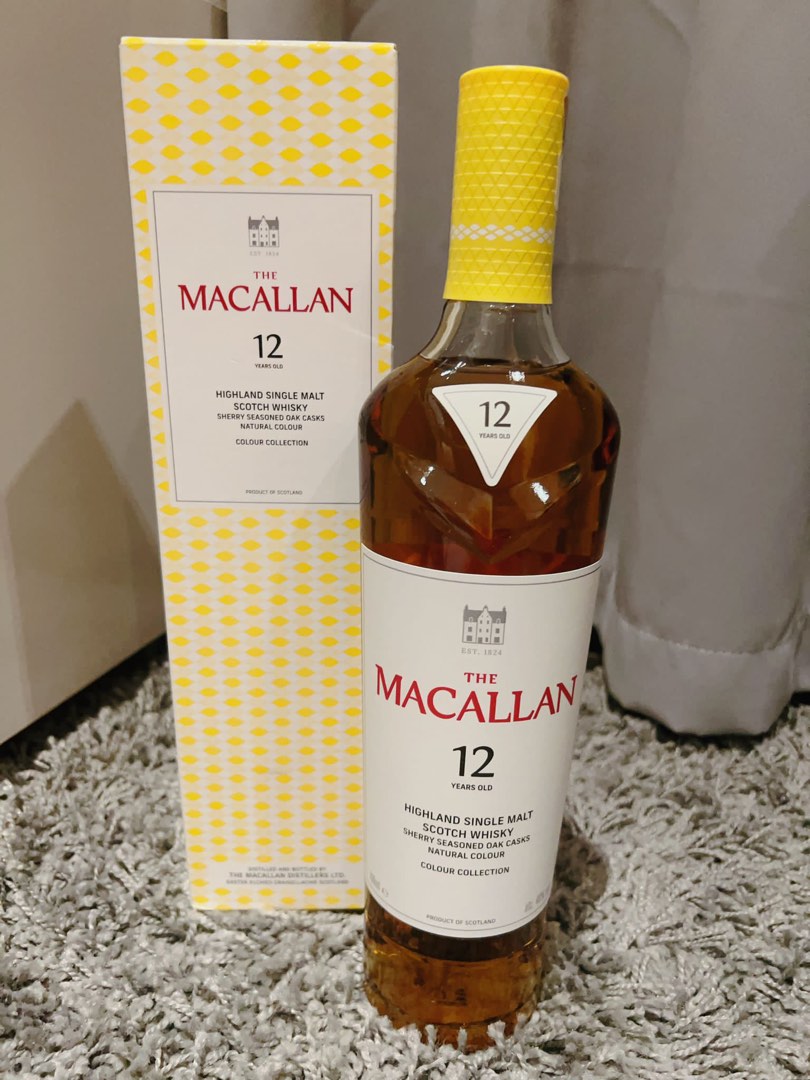 macallan-12-colour-collection-food-drinks-alcoholic-beverages-on-carousell