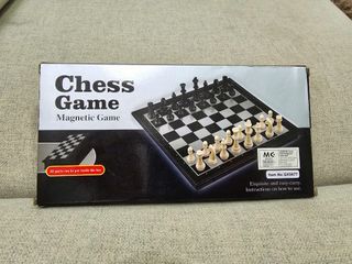 Classic Chess Checkers and Tic-Tac-Toe Set with Othello Demo