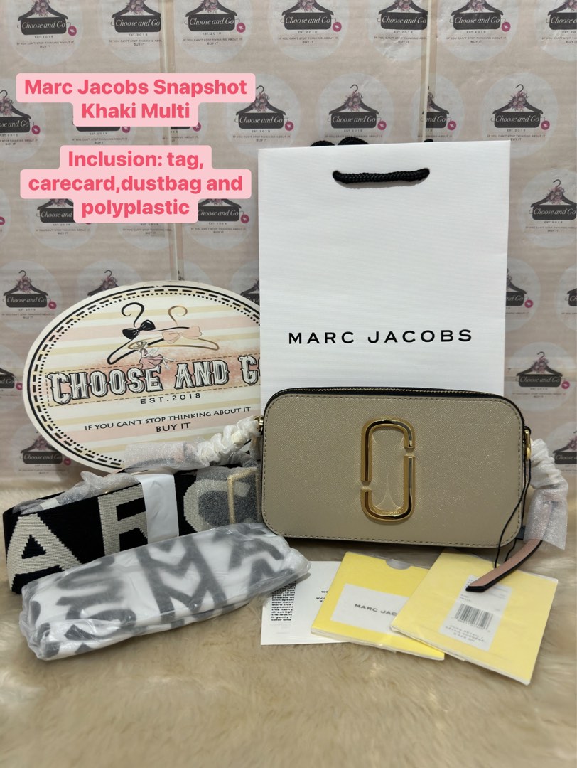 MARC JACOBS The Snapshot in Khaki Multi – Cayman's