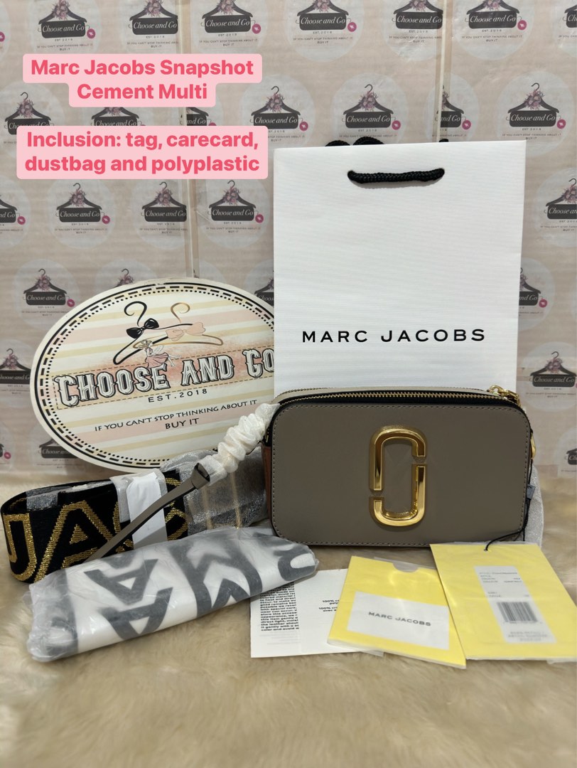 MARC JACOBS The Snapshot in Cement/Multi – Cayman's