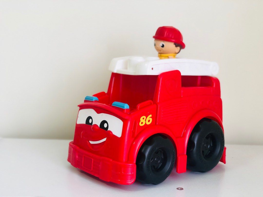 Mega bloks first builders fire truck hotsell
