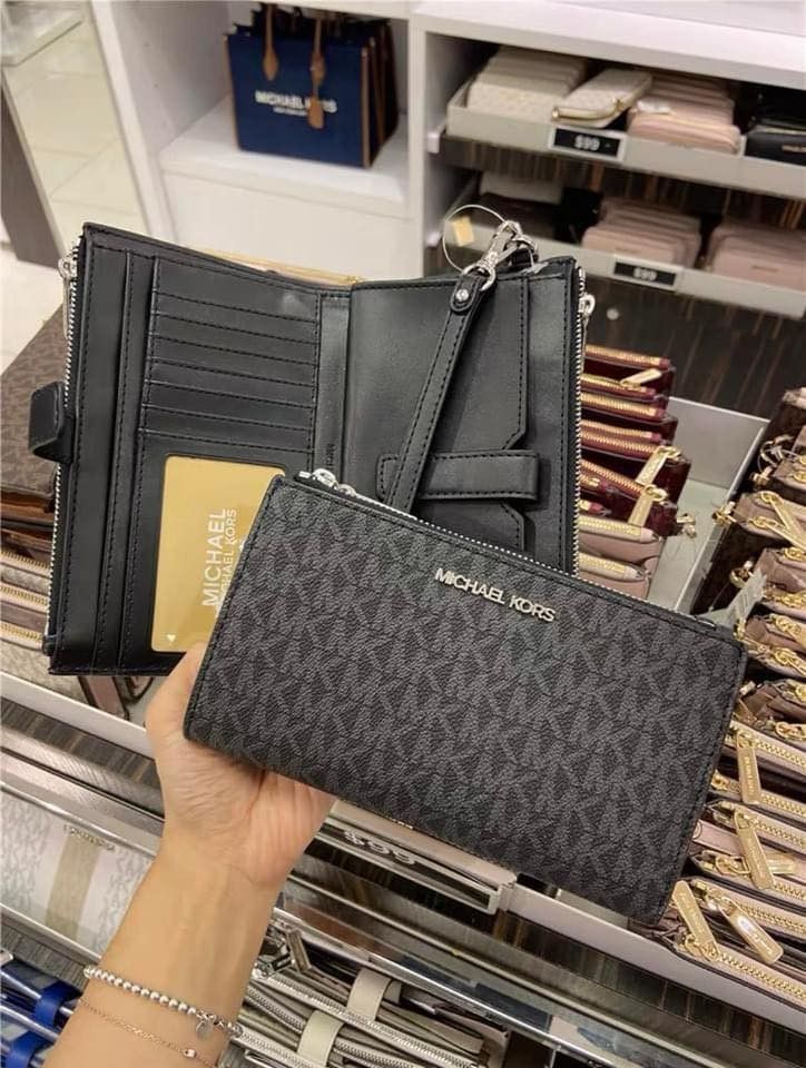 Michael kors shop double wristlet