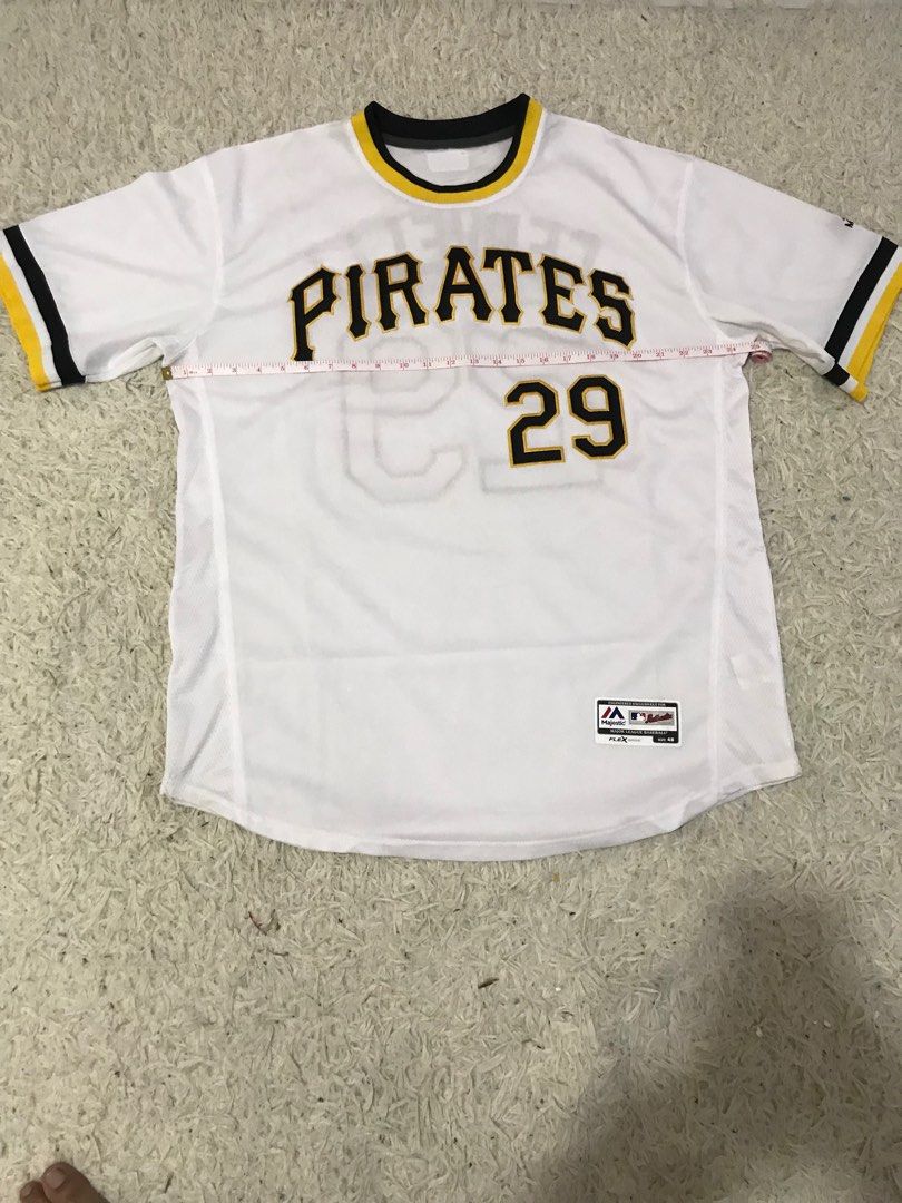 Retro Mitchell & Ness Roberto Clemente Pittsburgh Pirates Jersey Size 52