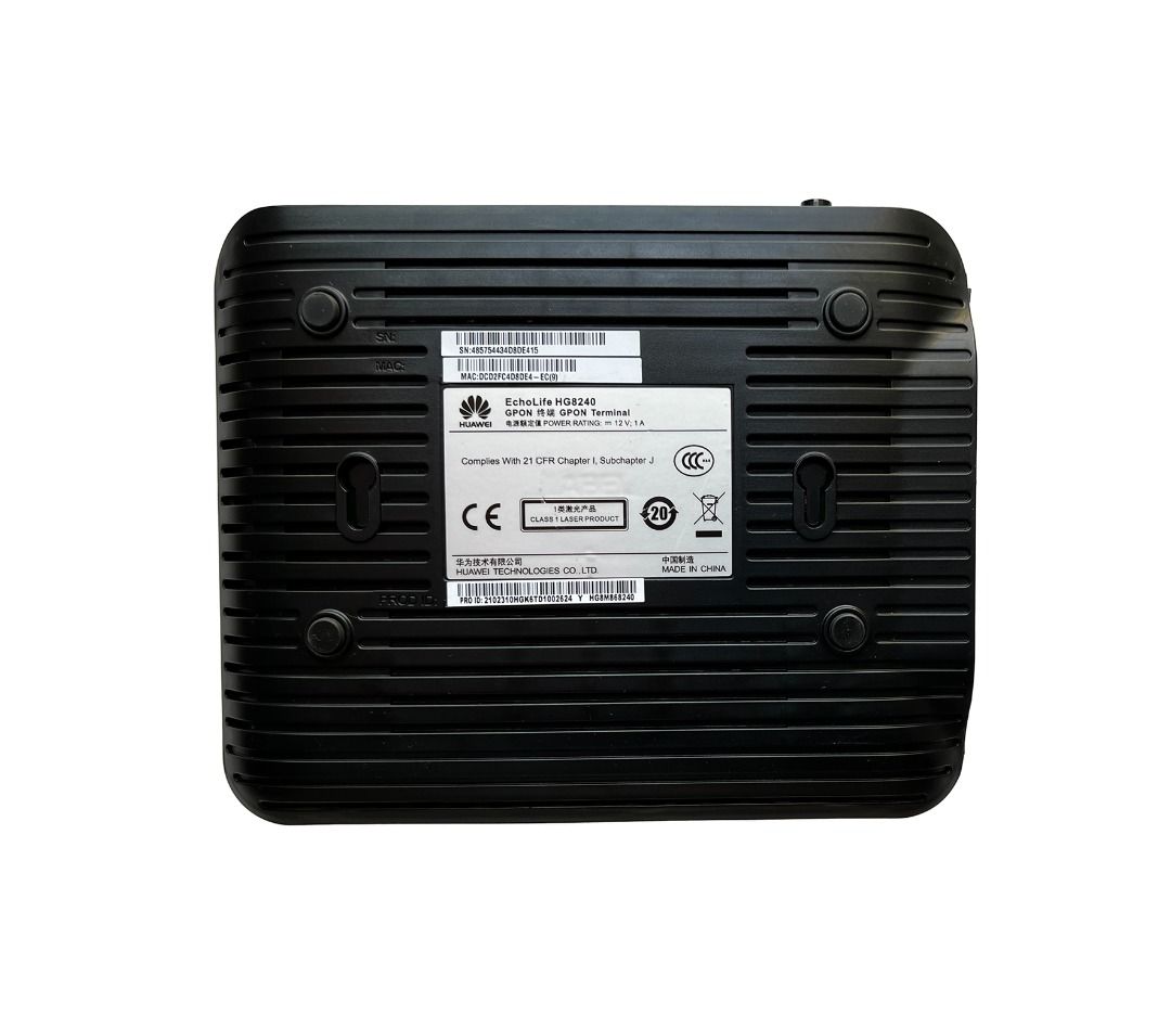 Modem EchoLife HG8240, Computers & Tech, Parts & Accessories ...