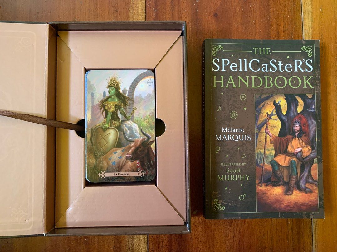 MODERN SPELLCASTER'S TAROT by Melanie Marquis, Hobbies & Toys ...