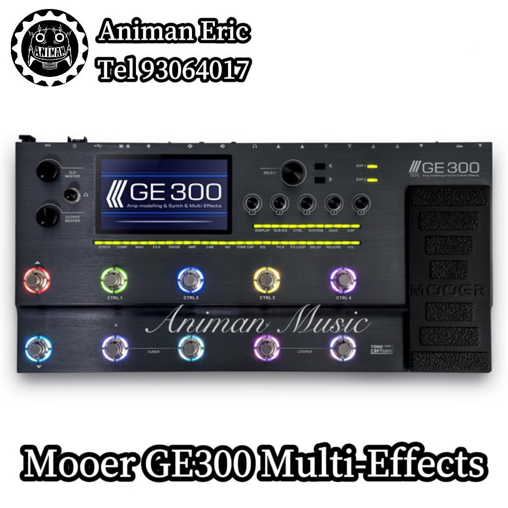 正規取扱店 officially to Mooer The GE300 ギター