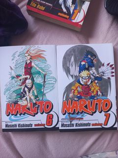 Naruto Volume 6 and 7 Manga