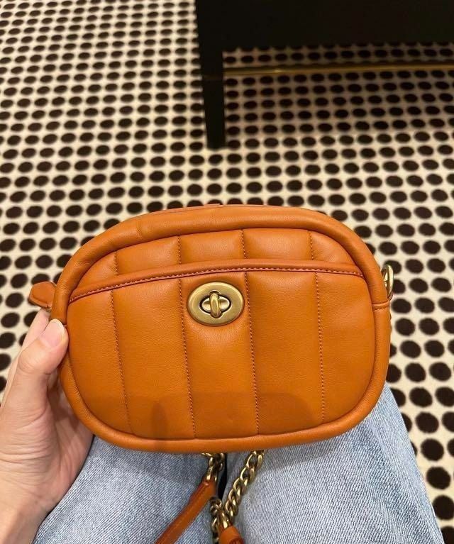 Coach camera bag with quilting outlet
