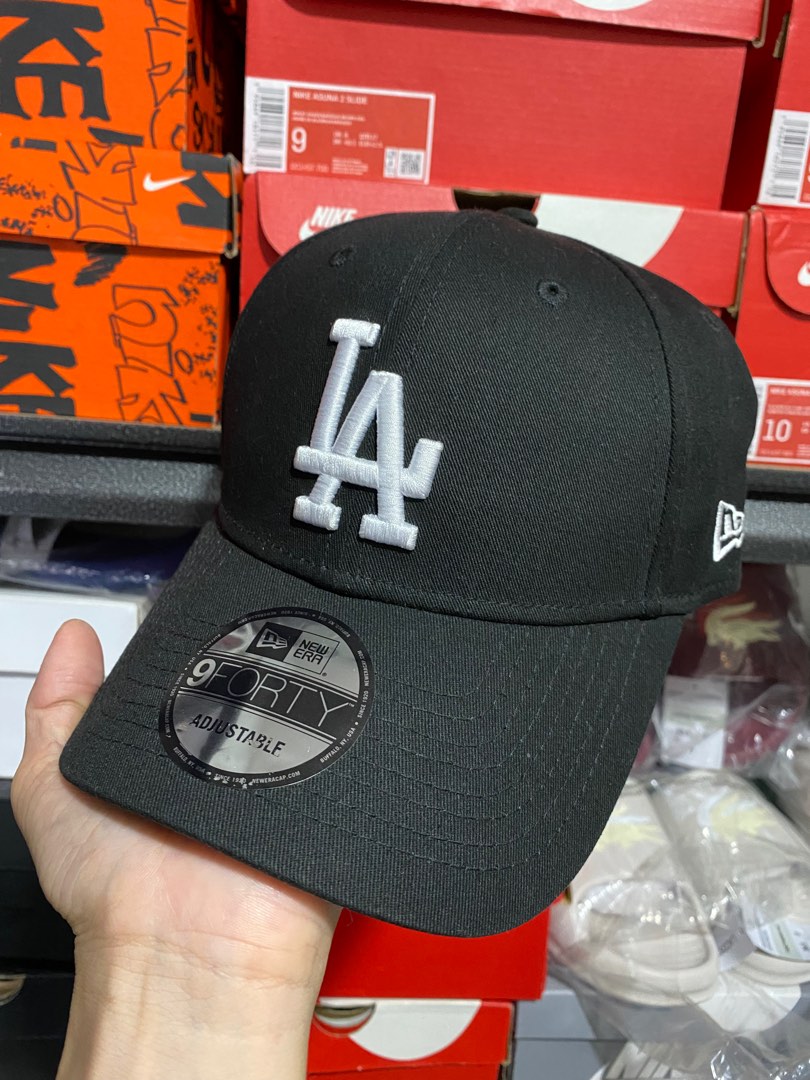 New Era Los Angeles Dodgers 'Black/Tan Suede' 9FORTY K-Frame Strapback