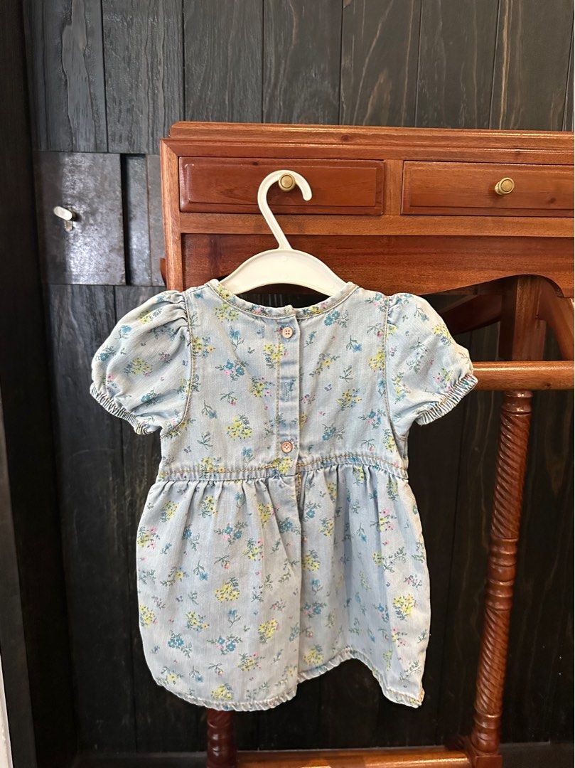 NEXT DENIM DRESS Babies Kids Babies Kids Fashion on Carousell