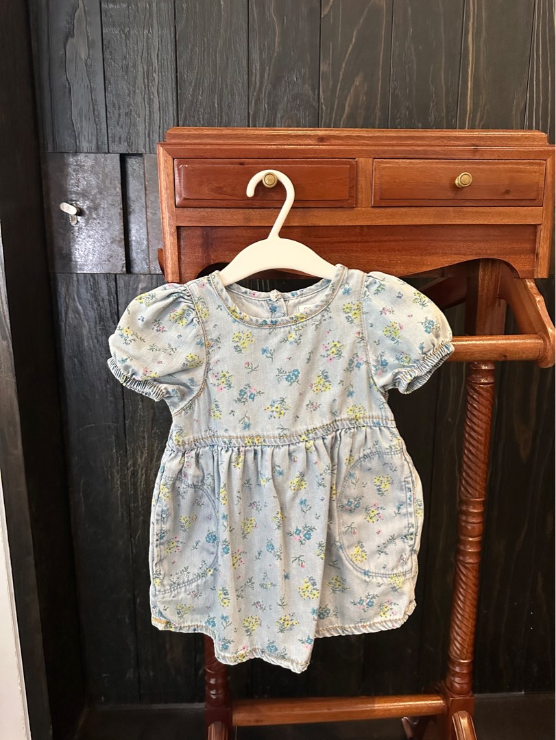 NEXT DENIM DRESS Babies Kids Babies Kids Fashion on Carousell