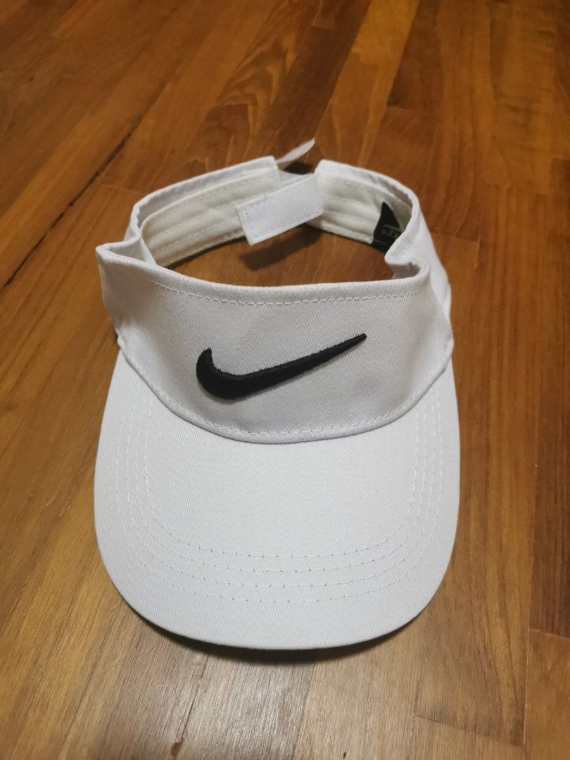 gray nike visor