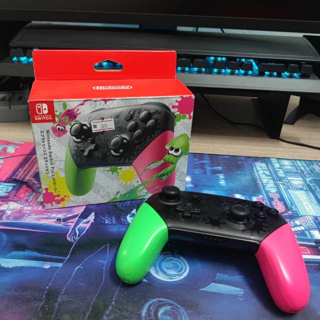 Pro controller shop splatoon edition