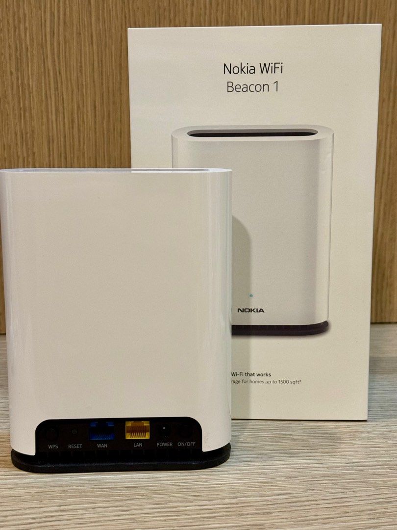 Nokia Wifi Beacon 1 router, Computers & Tech, Parts & Accessories ...
