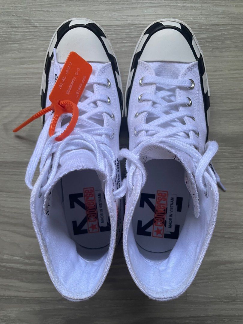OFF WHITE Converse Sneaker Men s Fashion Footwear Sneakers on