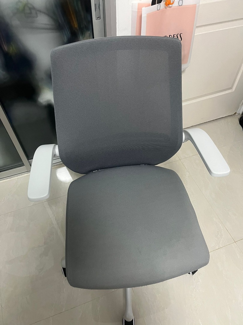 Office Chair (Grey) Courts, Furniture & Home Living, Furniture