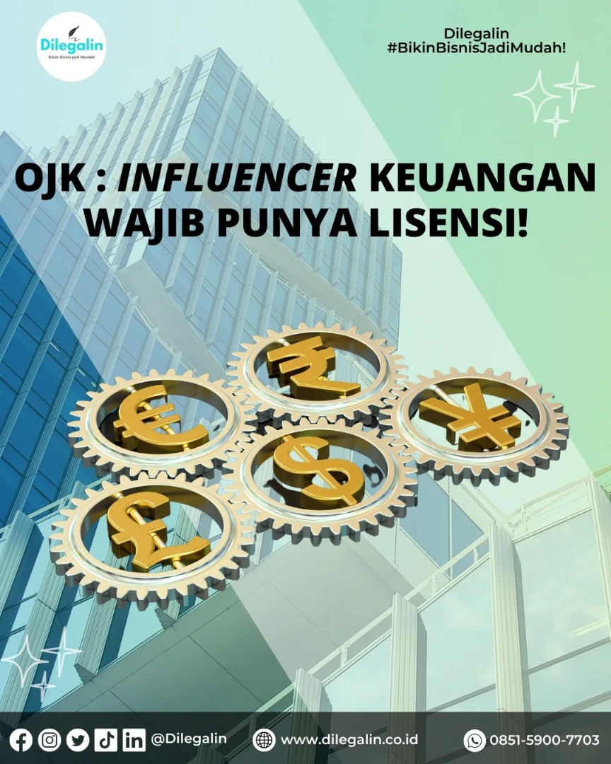 OJK Mengatur Kerja Sama Influencer Pasar Keuangan