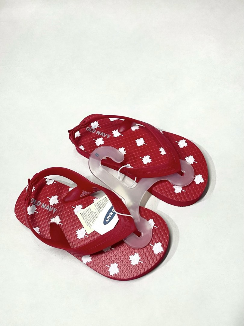 Old navy clearance red flip flops