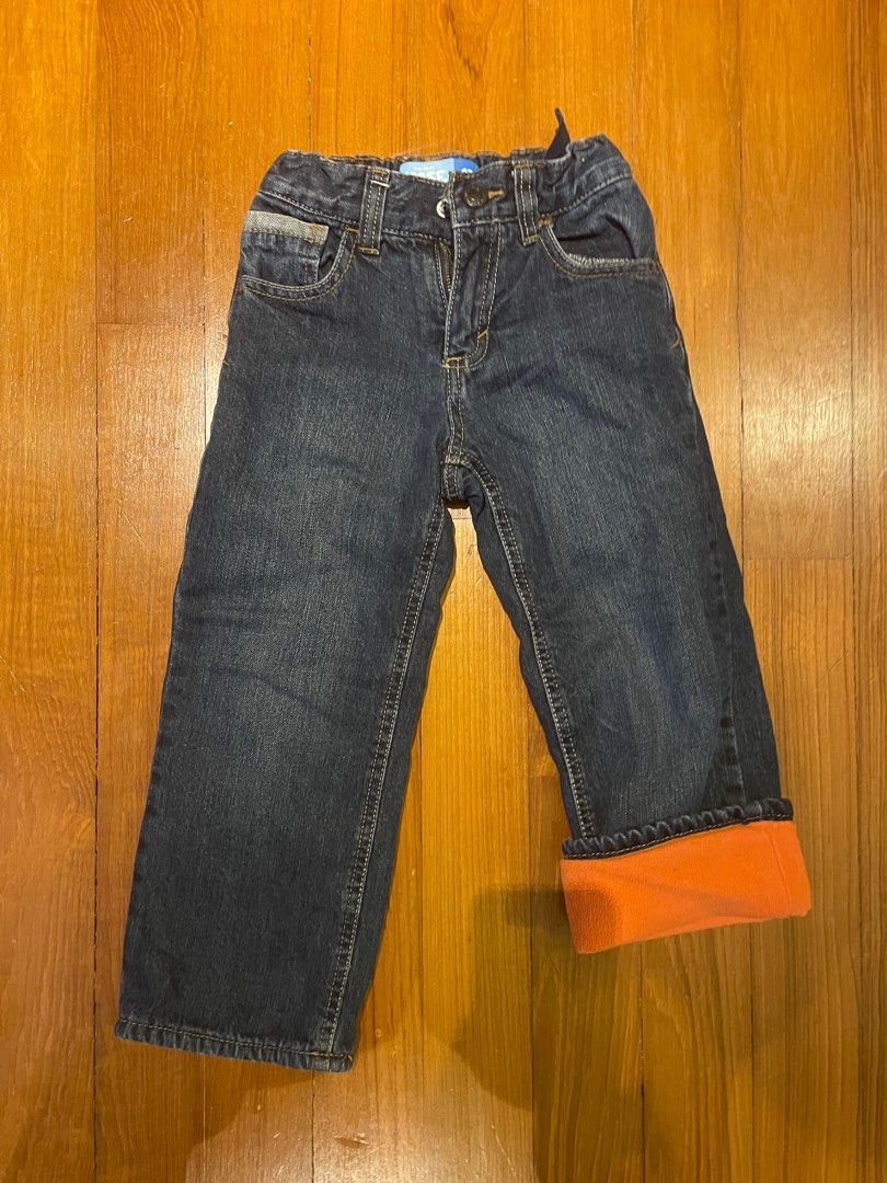 Flannel lined jeans old navy clearance