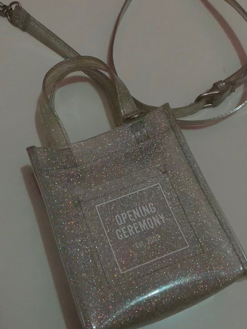 Opening ceremony deals mini glitter bag