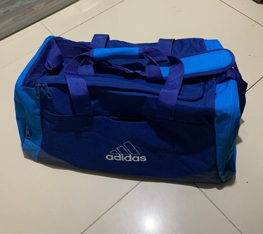 Original ADIDAS duffle/gym/travel bag with shoe compartment, Men's Fashion, Bags, Sling Bags on