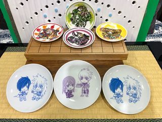 Original Anime Sauce Plates