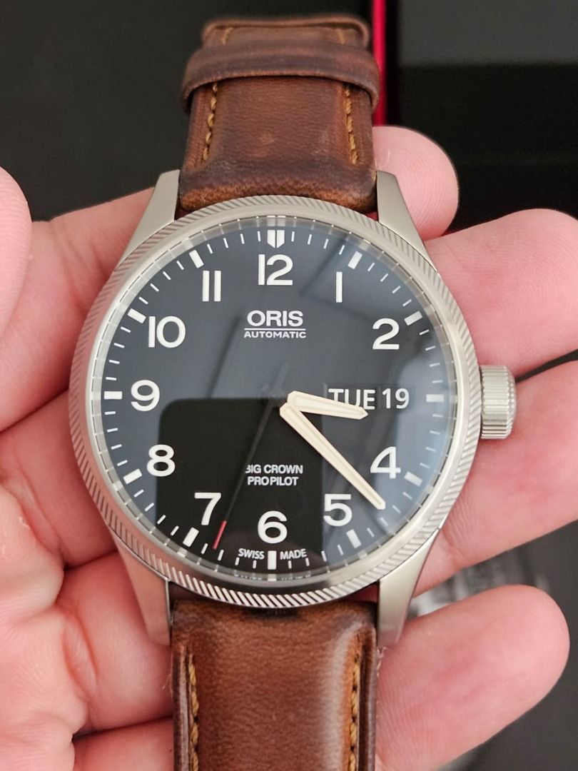Oris Big Crown ProPilot Day Date 45mm Auto Luxury Watches on
