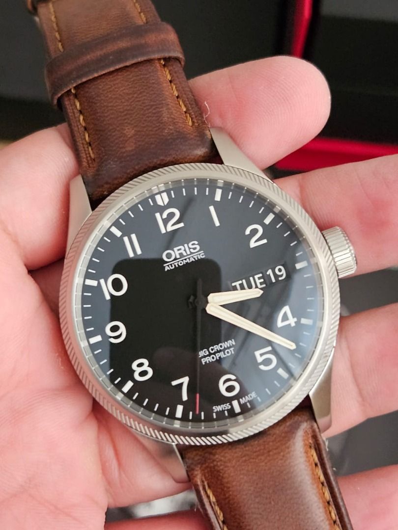 Oris big shop crown propilot 45mm