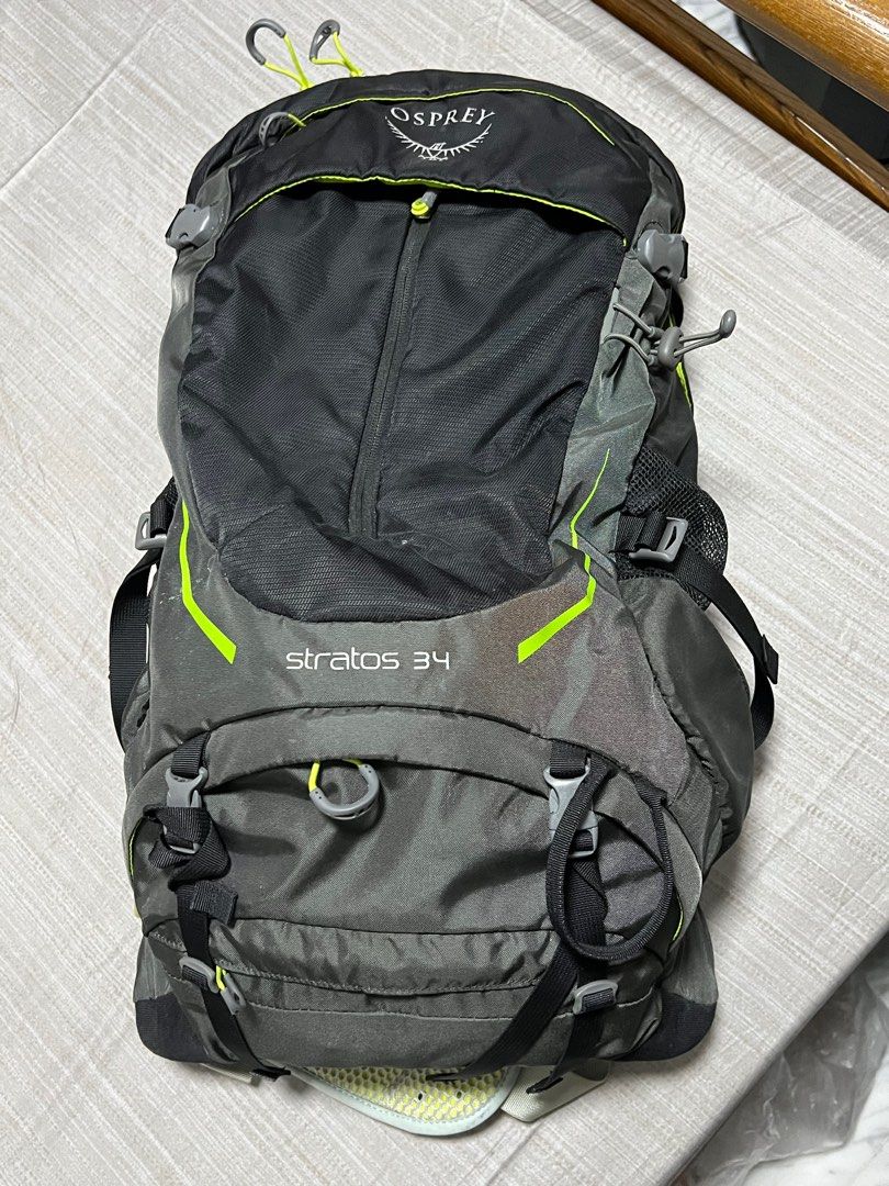 Osprey Stratos 34 Backpack, Men's Fashion, Bags, Backpacks on Carousell