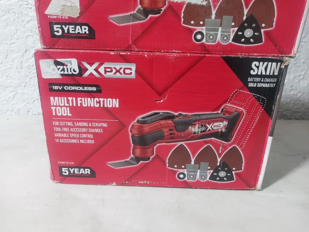 Ozito 18v sales multi function tool