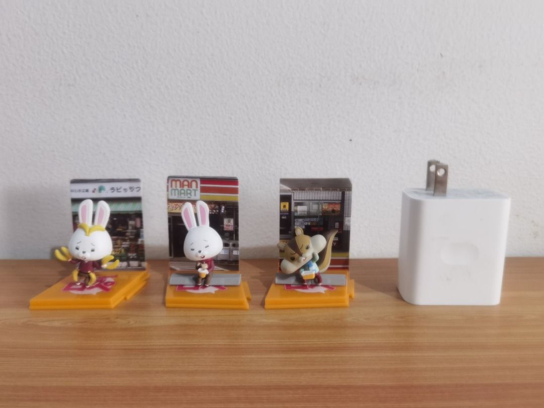 Paper Rabbit Rope Mini Figures Hobbies Toys Memorabilia