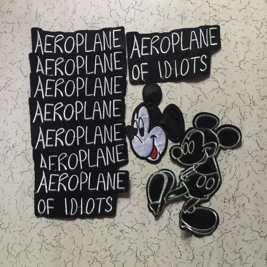 Patches bundle (mixed of need to be sewed & iron patches), Hobbies ...