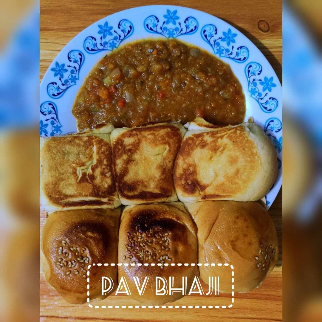 Pav Bhaji Indian Food Buttered Bread Savory Food Mekus Mekus Food And Drinks Packaged 9824