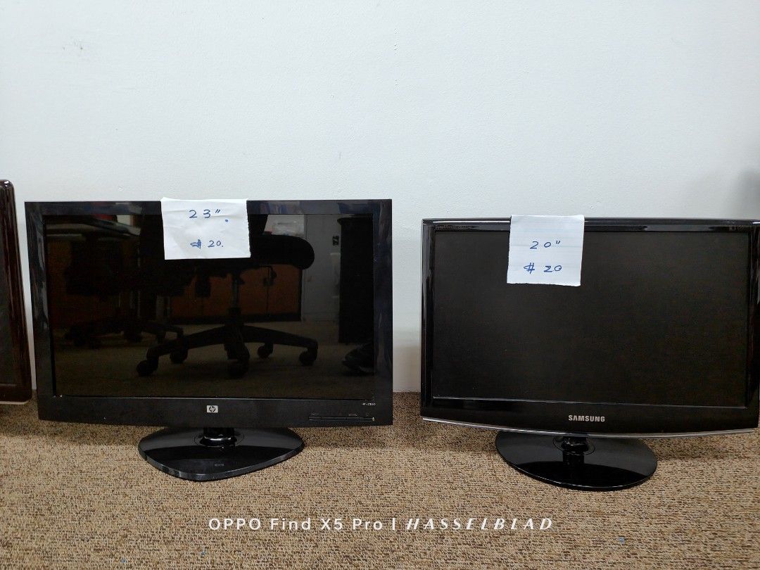 PC monitors & CPU and TV, Computers & Tech, Parts & Accessories