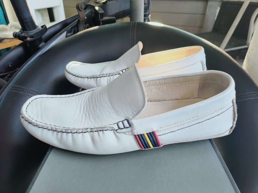 Pedro Men s White Boat Shoes EUR 39 not 40
