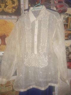 Pinya beautiful  handmade imbroidery barong tagalog