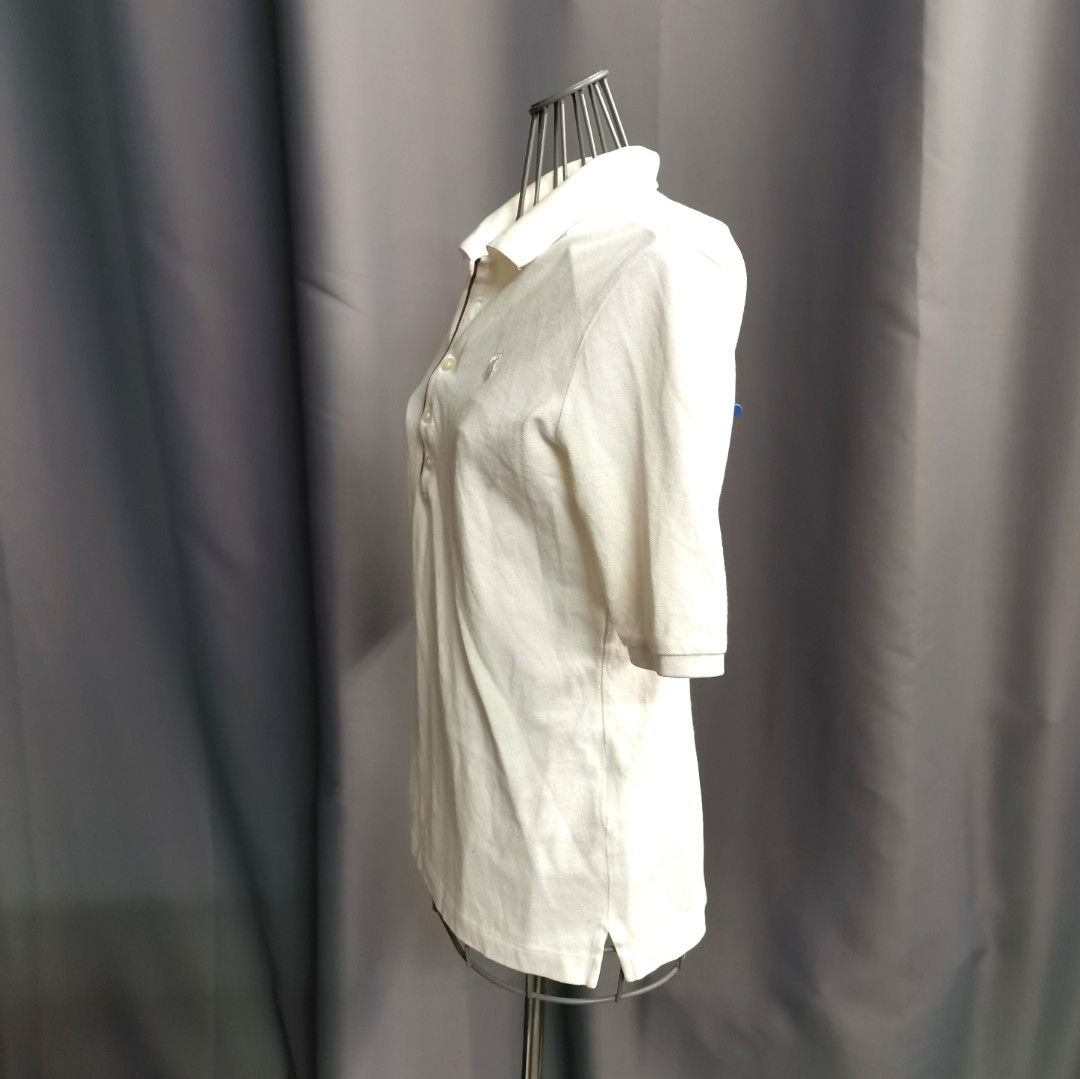 POLO RALPH LAUREN ElbowLength Golf Shirt, Women's Fashion, Tops