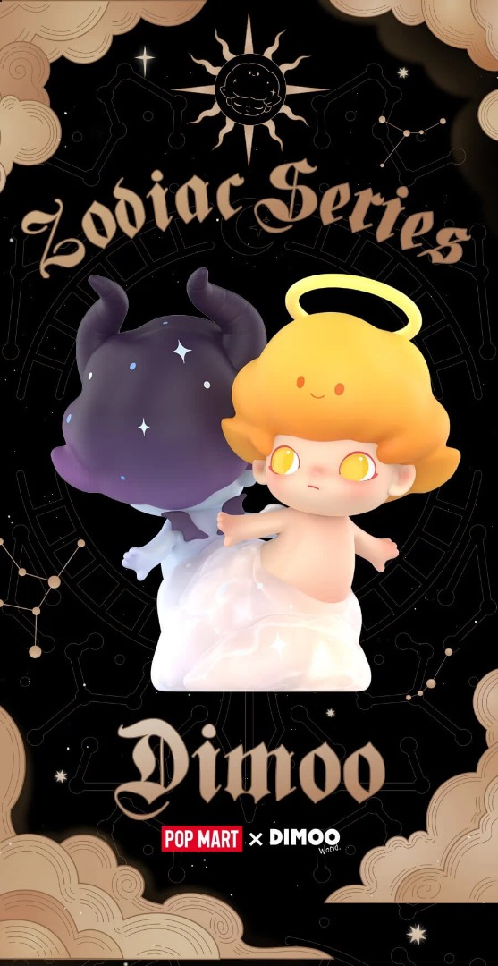 Popmart Dimoo Zodiac Series Gemini, Hobbies & Toys, Toys & Games on ...