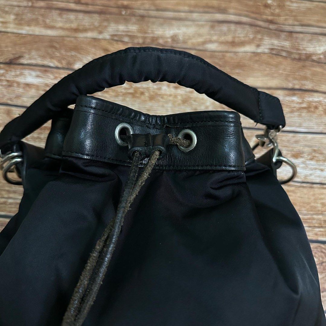 Porter drawstring bag not apc jacquemus visvim neighborhood kapital sacai noah clarks