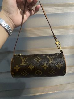Louis Vuitton Papillon Monogram Mini Brown Bag Baby Barrel, Luxury, Bags &  Wallets on Carousell