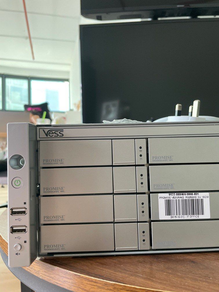 Promise Tech VESS RAID RS2600 ISCSI Storage w/ HDDs, Computers & Tech ...