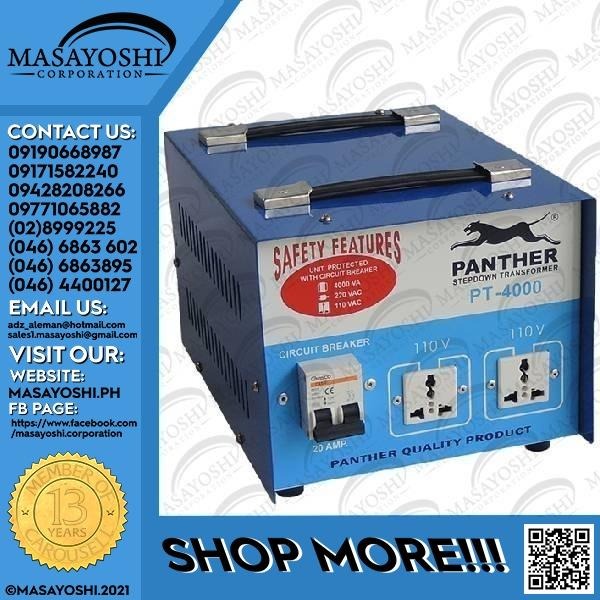 PT 4000W-110V Step Down Transformer 4000W, Output 110V | Generator ...