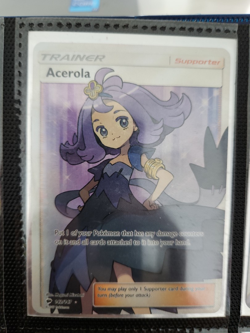 PTCG - Acerola, Hobbies & Toys, Toys & Games on Carousell