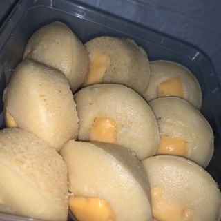 Puto with cheese and Banana Puto