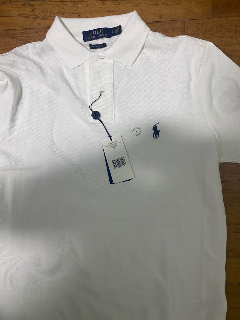 White polo clearance ralph lauren shirt